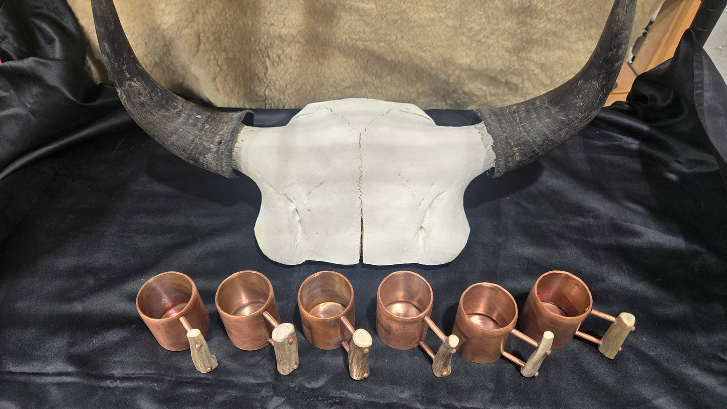 Hand crafted whiskey cups