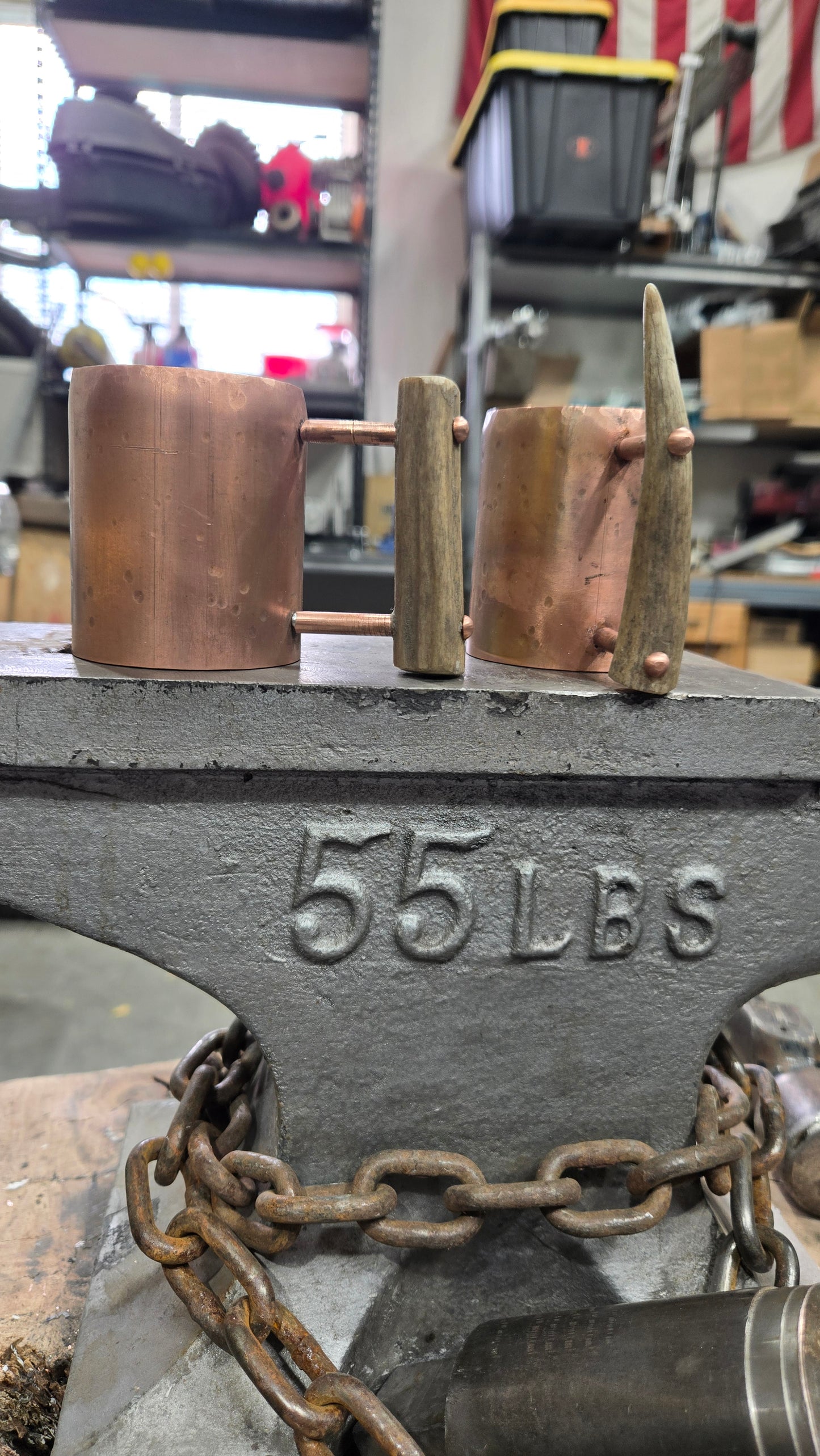 Hand crafted whiskey cups